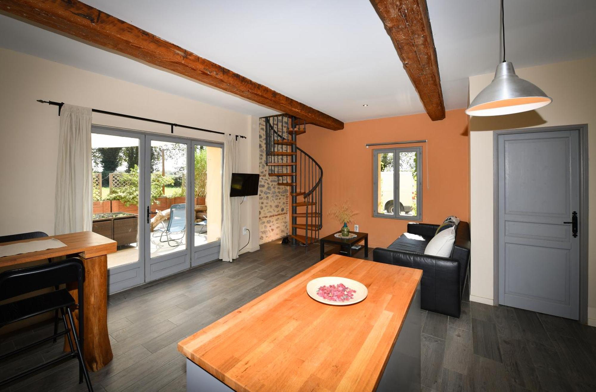 Les Appartements Du Mas Riols Saint-Cyprien Szoba fotó