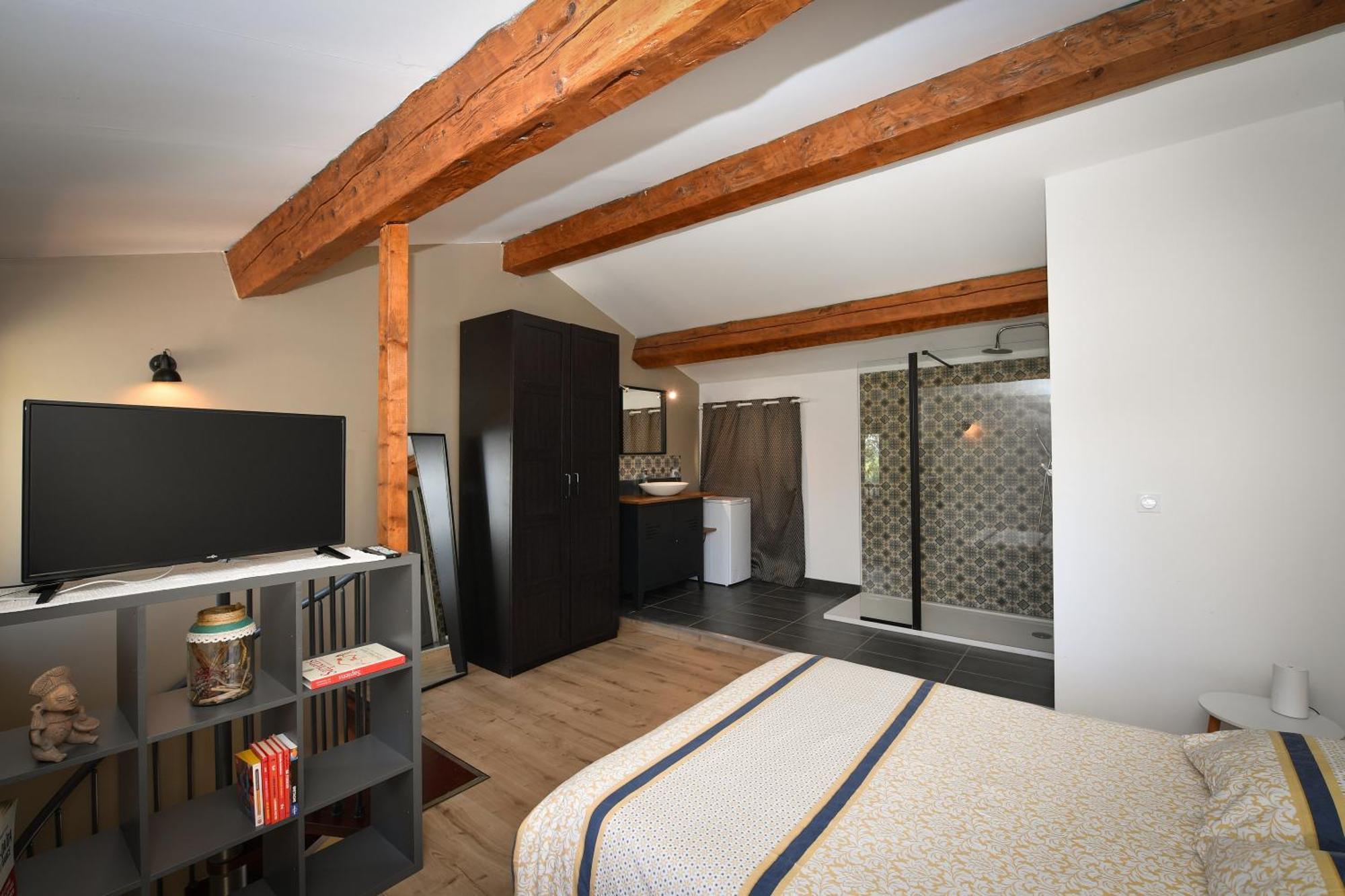 Les Appartements Du Mas Riols Saint-Cyprien Szoba fotó